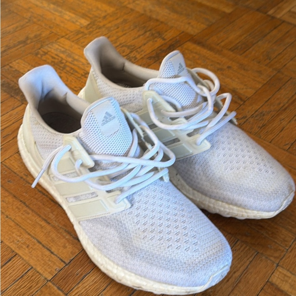 Adidas White Ultra Boost 2.0 Sneakers
